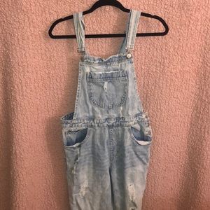 Whit wash Overalls